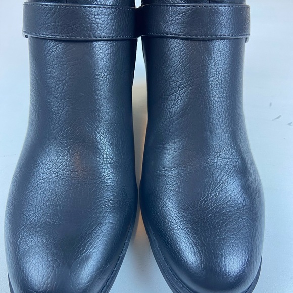 Soul Naturalizer Frost Wide Calf Black Knee High Boots 8.5W Block Heel NEW - Picture 6 of 12